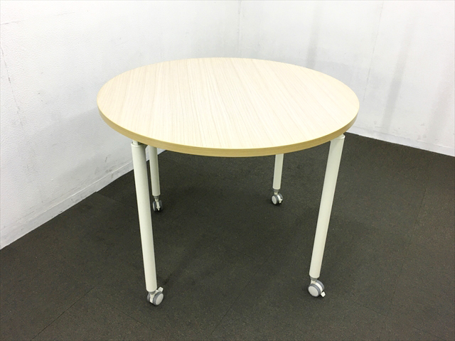 丸テーブル コムネットエーディー キャスター付 Dwp 0990et 98 イトーキ 中古 丸テーブル テーブルの販売 通販サイト オフィス 家具のハッピー