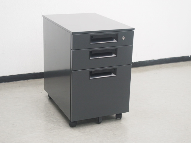 PLUS SP-046SC-B3 WH 3段ワゴン インサイドワゴン 引き出し☆ 引き出し