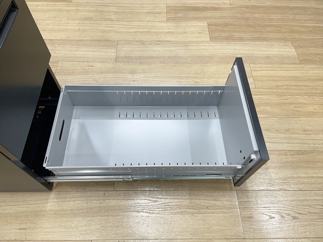 新古品 脇机 （鍵なし） 脇デスク 3段 鍵作成不可[-][中古]|脇デスク-脇机・ワゴン オフィス