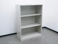 両開き書庫 ロング レクトライン 4H318F ZA75[オカムラ][中古]|両開き 