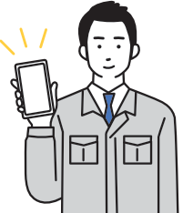 男性イラスト像